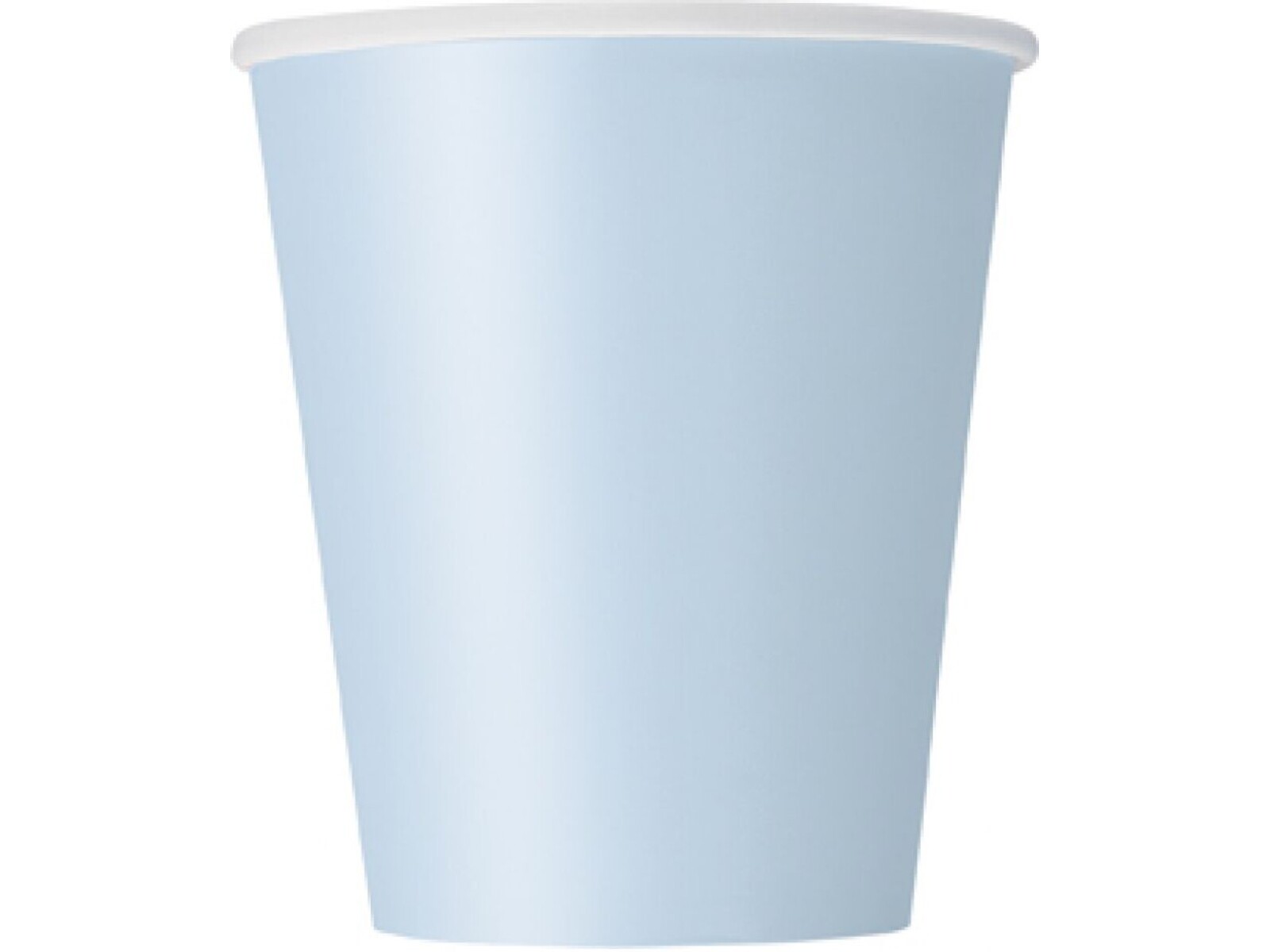 Pale Blue Paper Cups